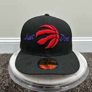 Just Don x New Era NBA Toronto Raptors Black Fitted Hat